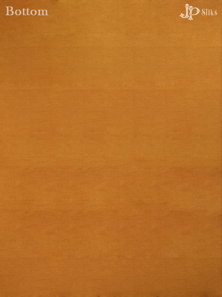 Yellow Tussar Unstiched Chudidhar Material - E1464 - View 6
