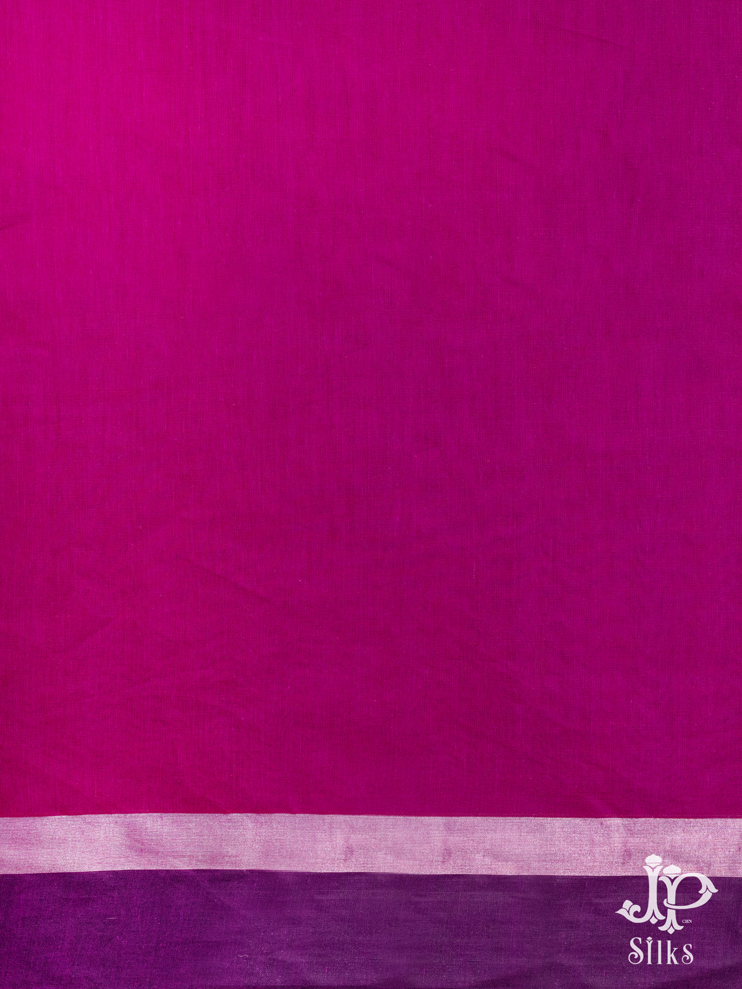 Rani Pink and Green  Negamam Cotton Saree - D2432 - View 3