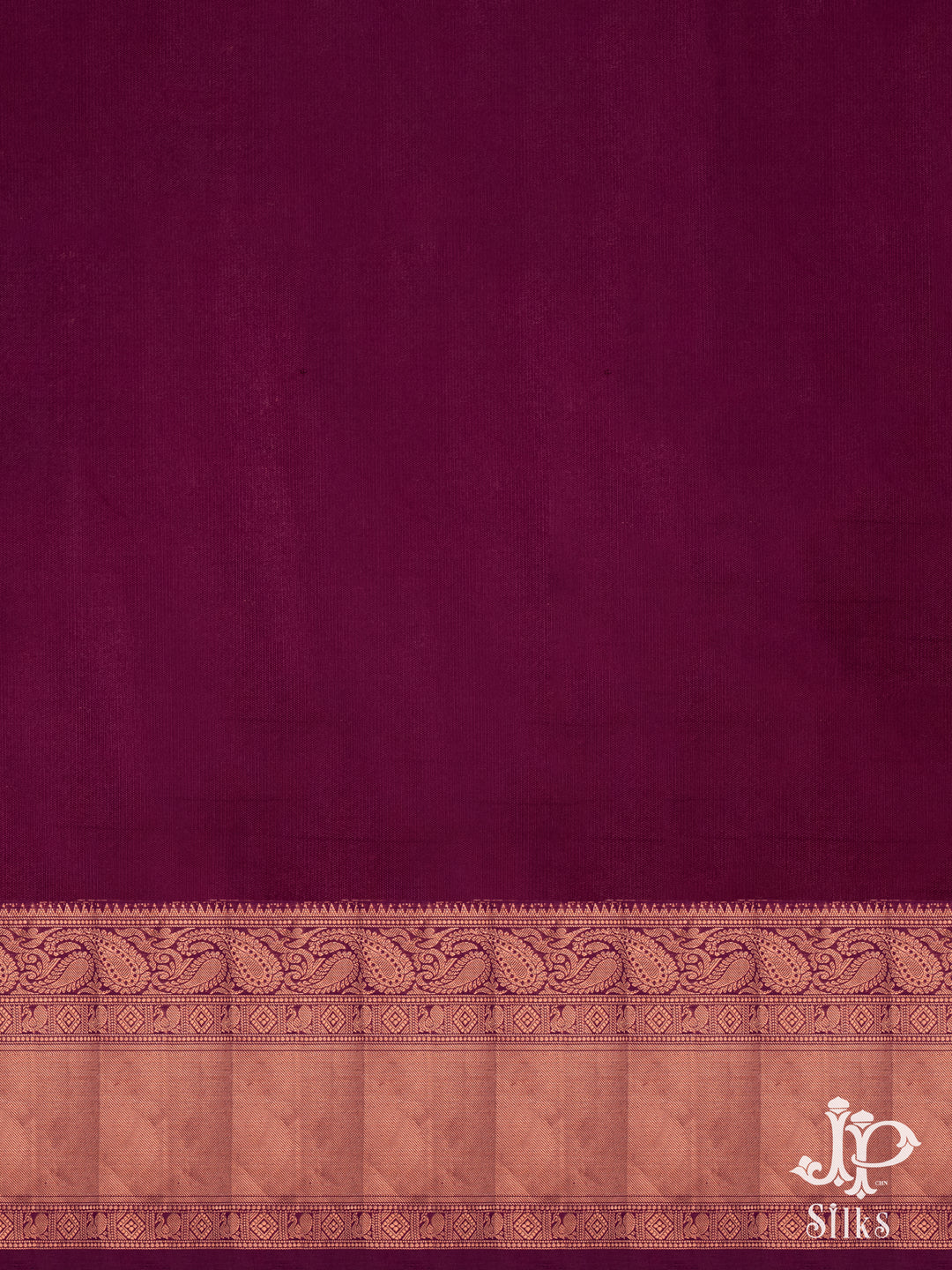 Parrot Green and Maroon Soft Silk Saree - D6134 - View 2