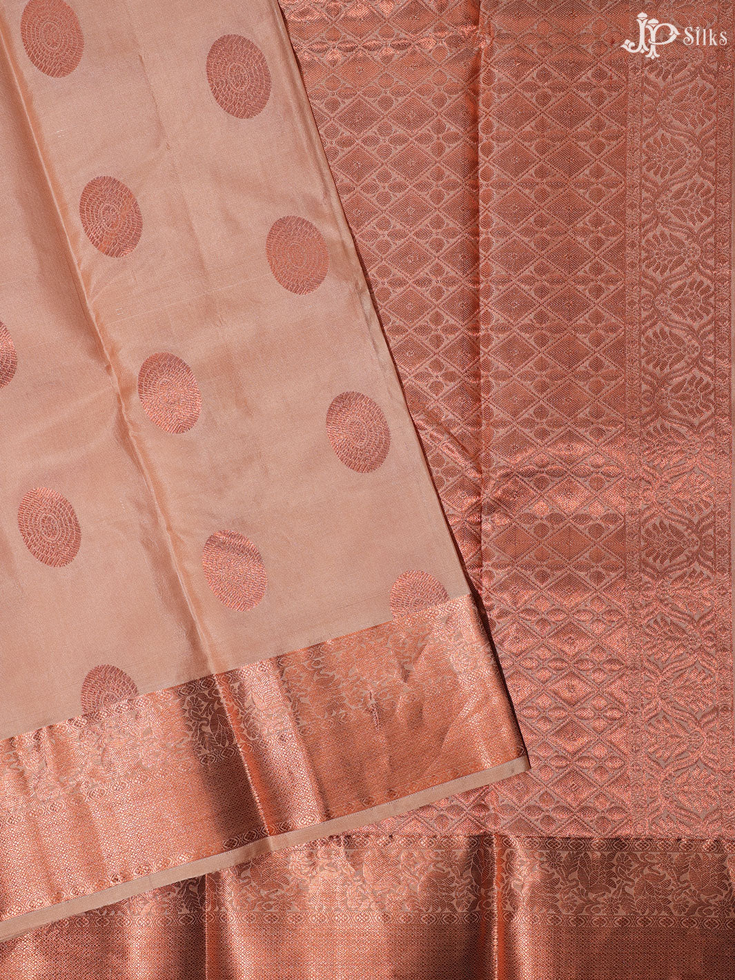 Rose Gold Dharmavaram silk - D6226 - View 2