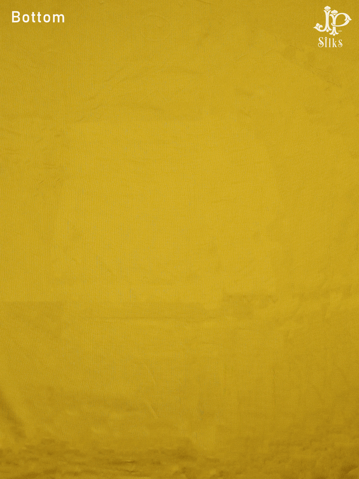 Yellow, White and Grey Cotton Chudidhar Material - E6164 - View 2