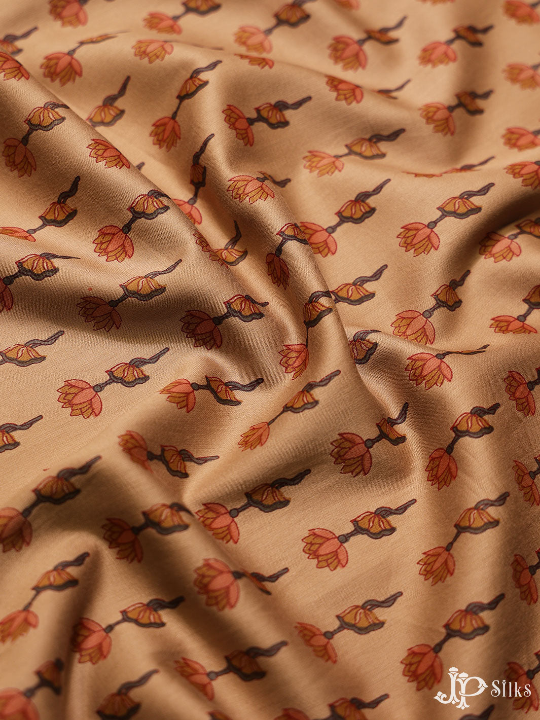 Beige Cotton Fabric - A7979