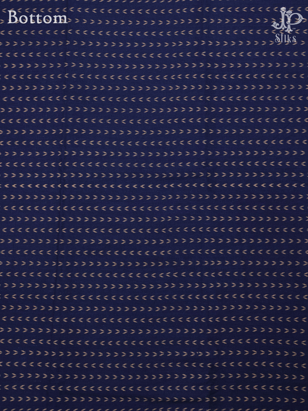 Mustard Yellow and Ink Blue Cotton Chudidhar Material - E1954 - View 2