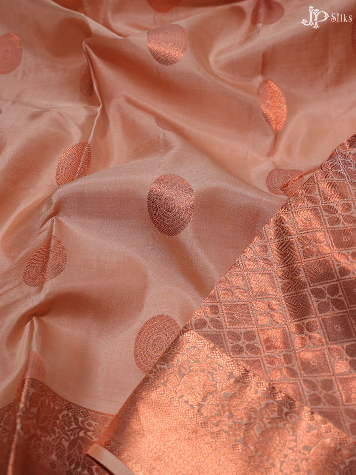 Rose Gold Dharmavaram silk - D6226 - View 3