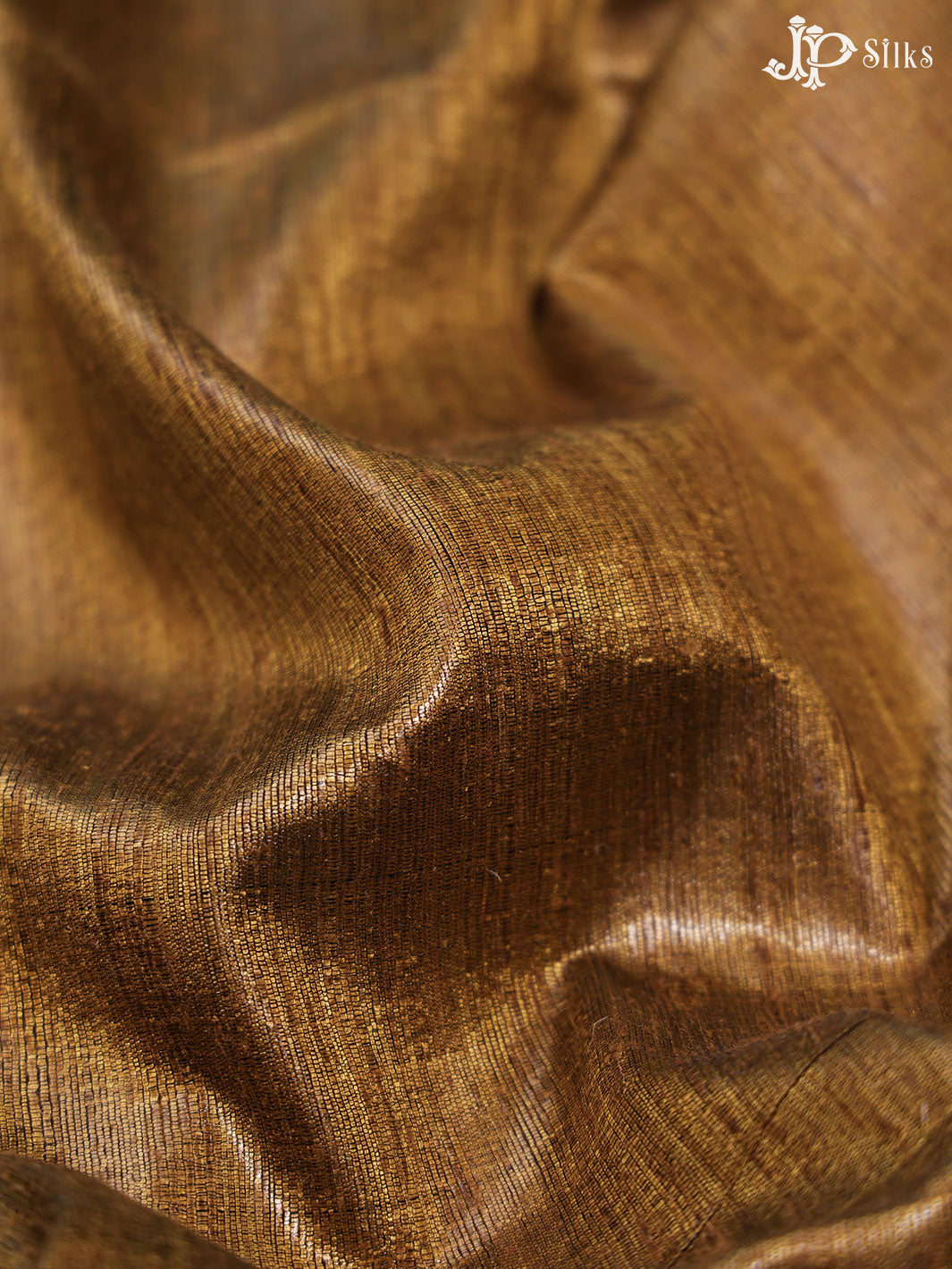 Gold and Purple Tussar Silk Saree - D8322 - View 3