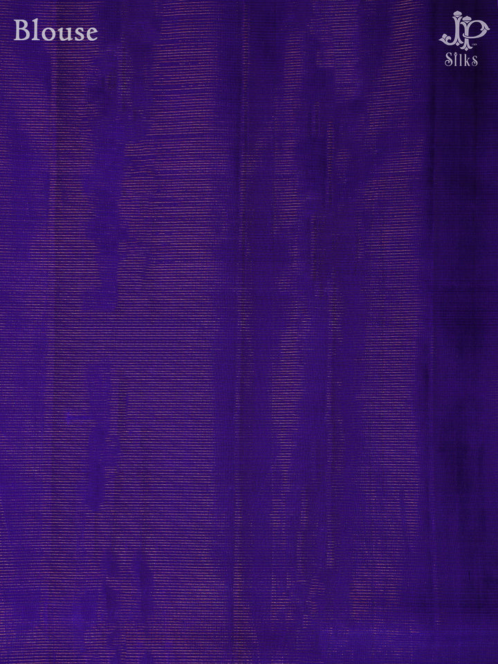 Purple Kanchipuram Silk Saree - E4697 - View 2