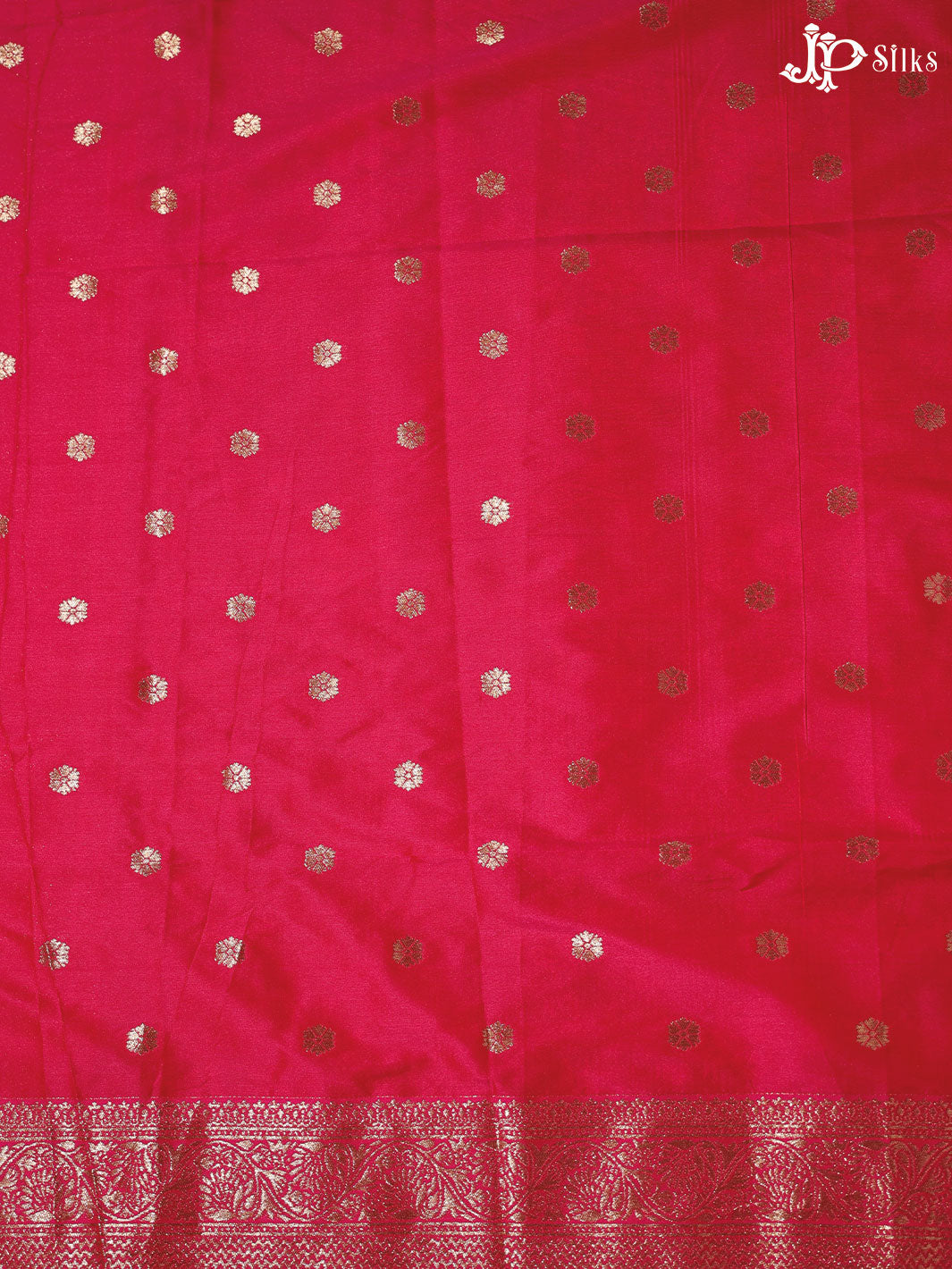 Sky Blue and Pink Semi banaras with Digital Prints Fancy Sarees -  E3997 - View 2