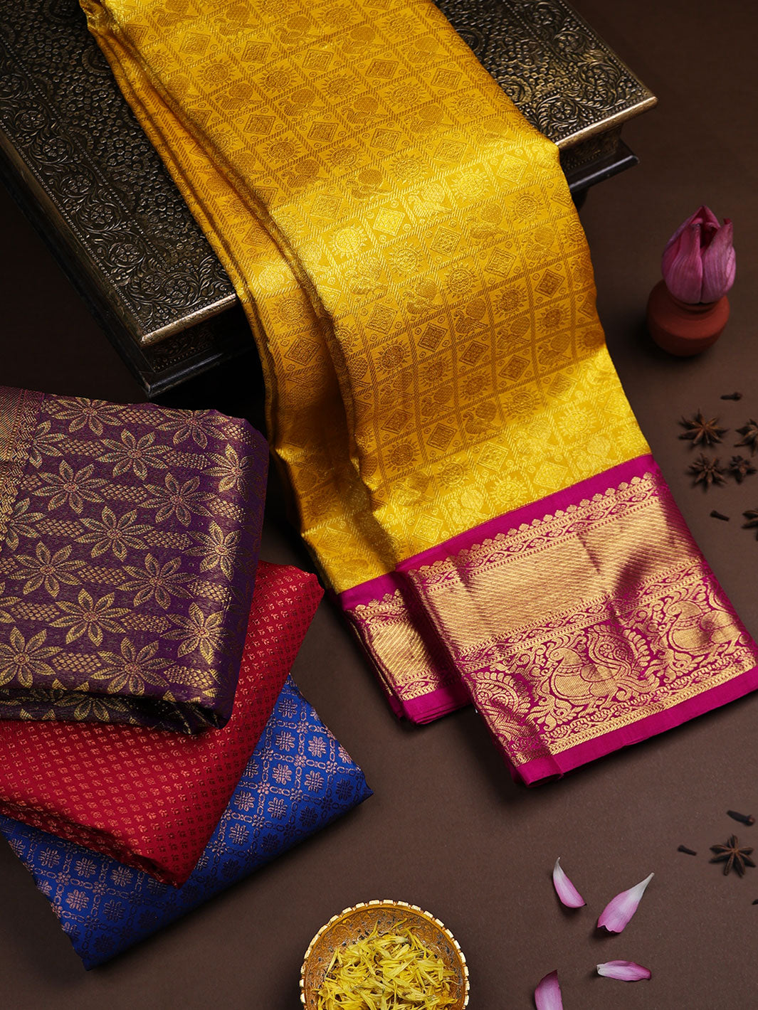 The Timeless Elegance of Kanjivaram Silk and Kanchi Cotton Sarees