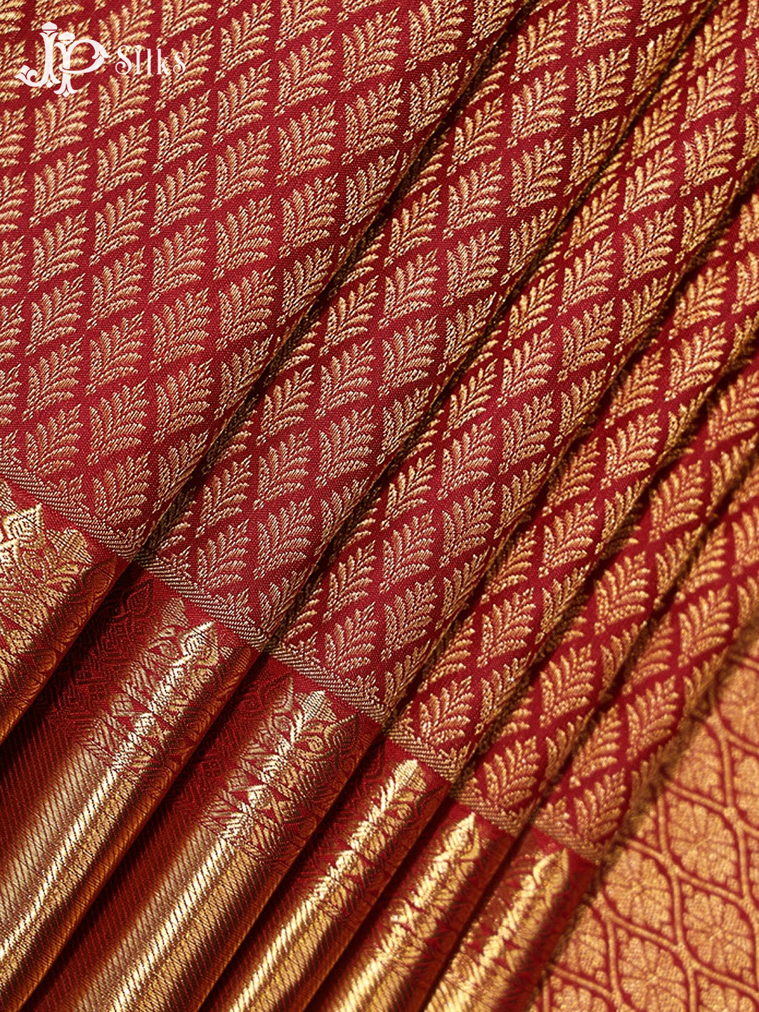 Maroon Kanchipuram Silk Saree - G858