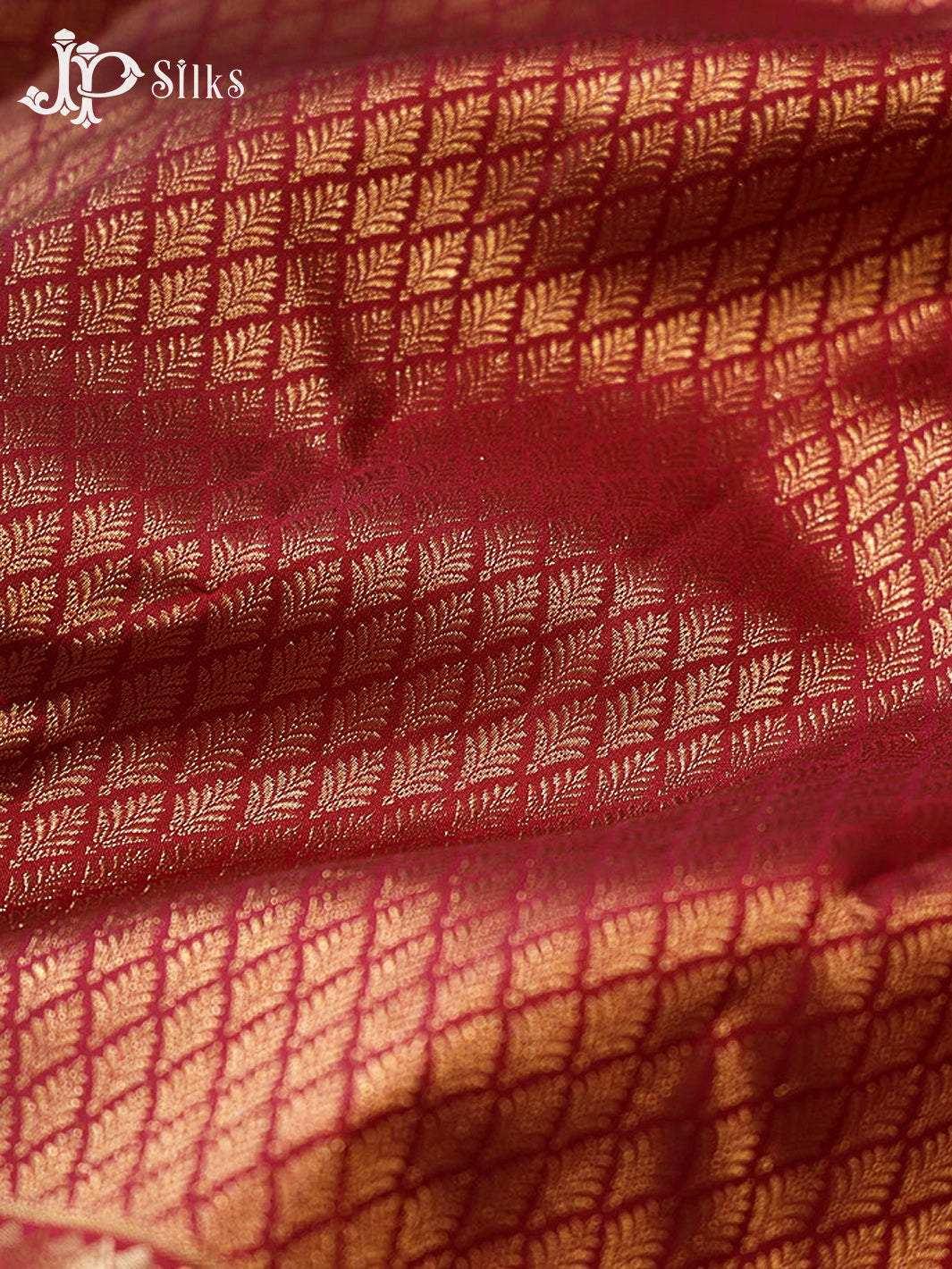 Maroon Kanchipuram Silk Saree - G858