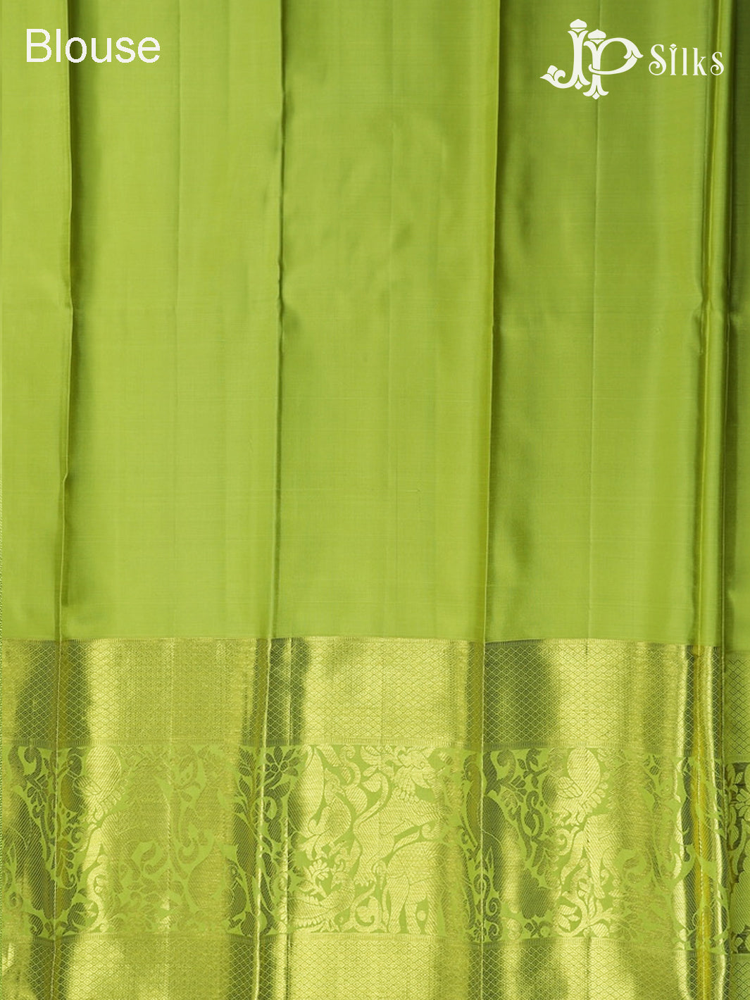 Light Green Kanchipuram Silk Saree - A1179 - View 7