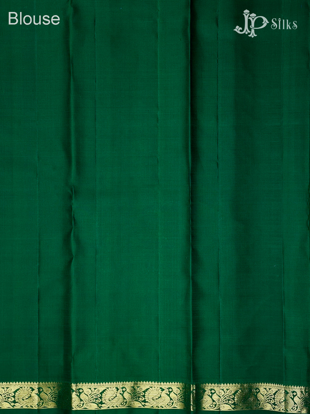 Bottle Green Kanchipuram Silk Saree - F3383