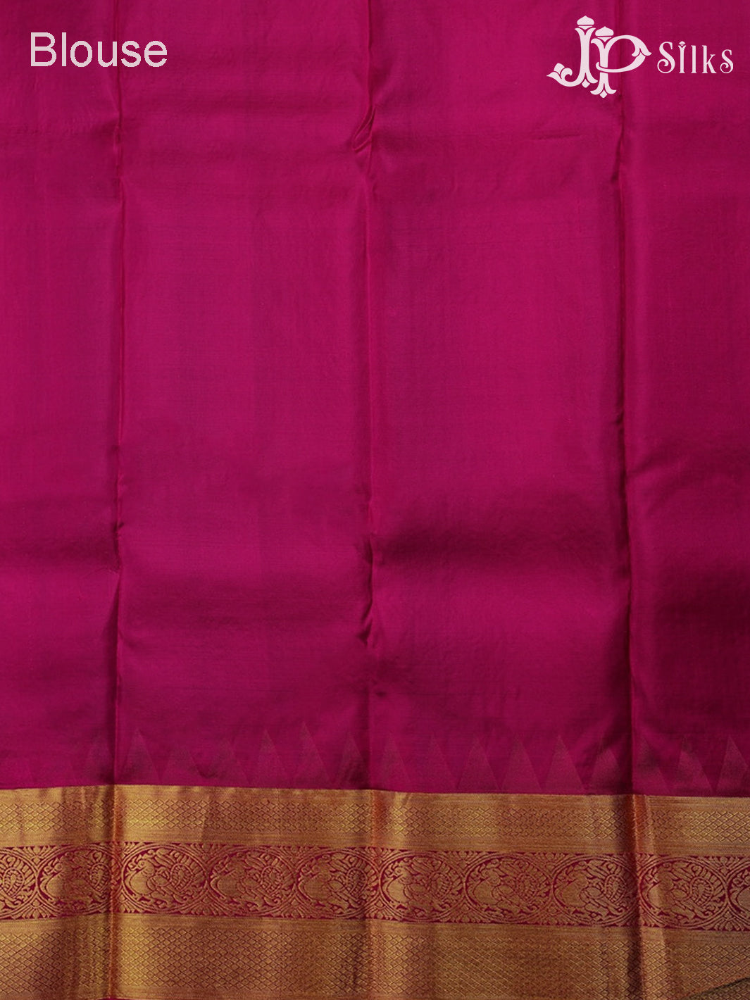 Dual Shade Green with Pink Kanchipuram Silk Saree - A6118 - View 7