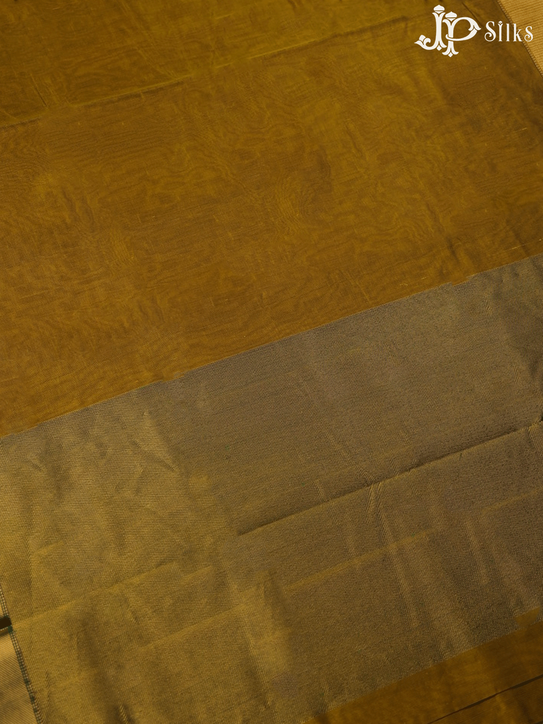 Yellow Silk Cotton Saree - F320 - View 3