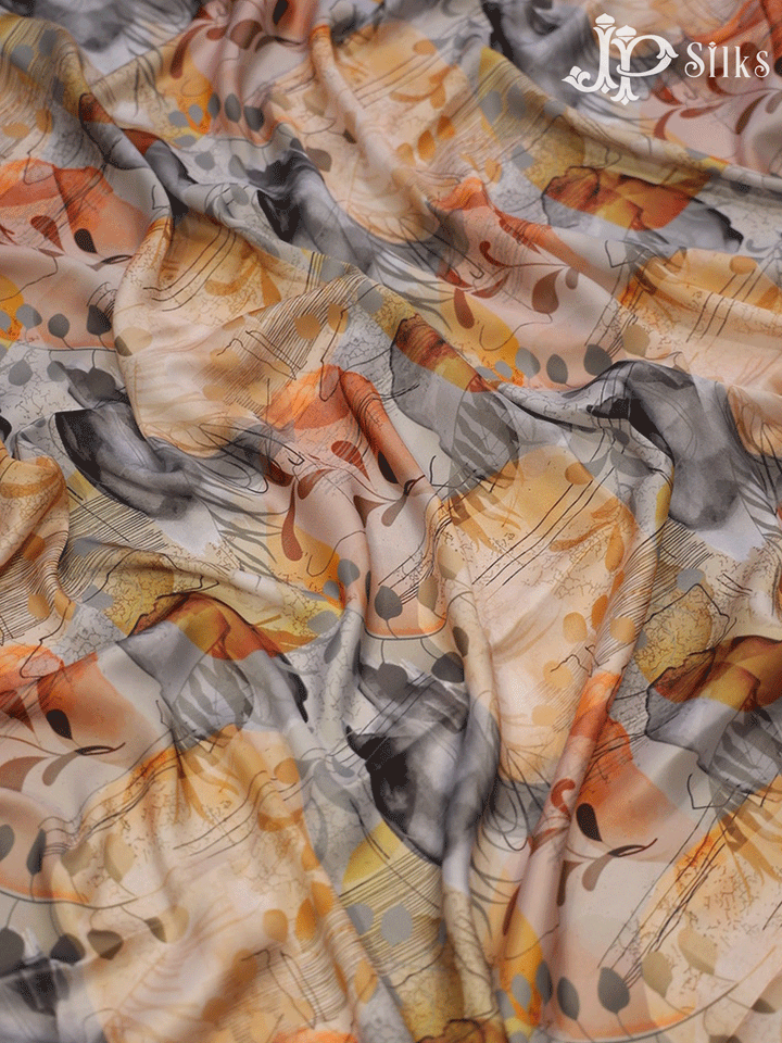 Multi-Color Viscose Crepe Fabric - F541