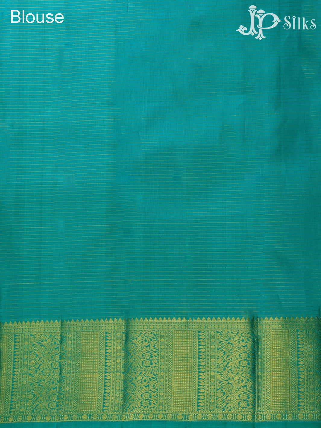 Onion Pink and Teal Green Kanchipuram Silk Saree - F535