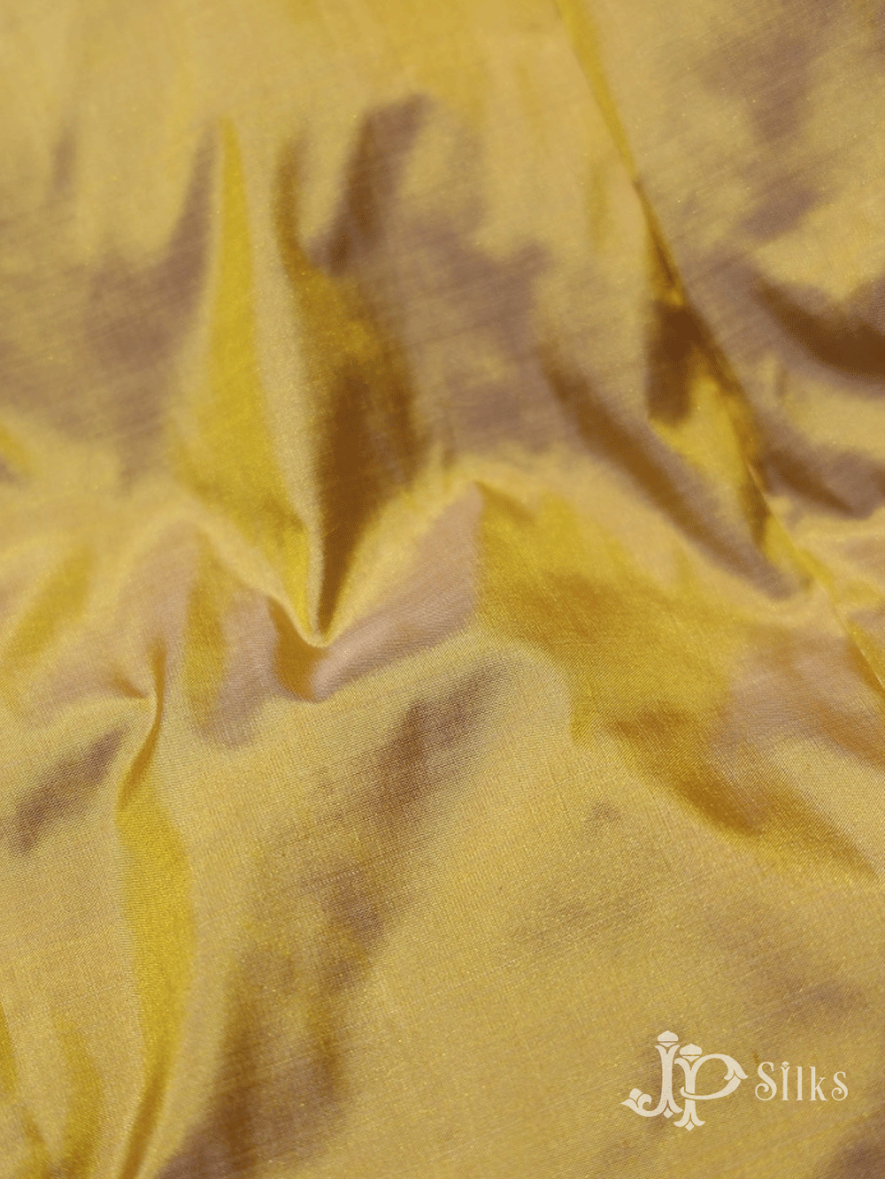 Golden Pure Silk Men's Shirt Material - D7952 - View 1