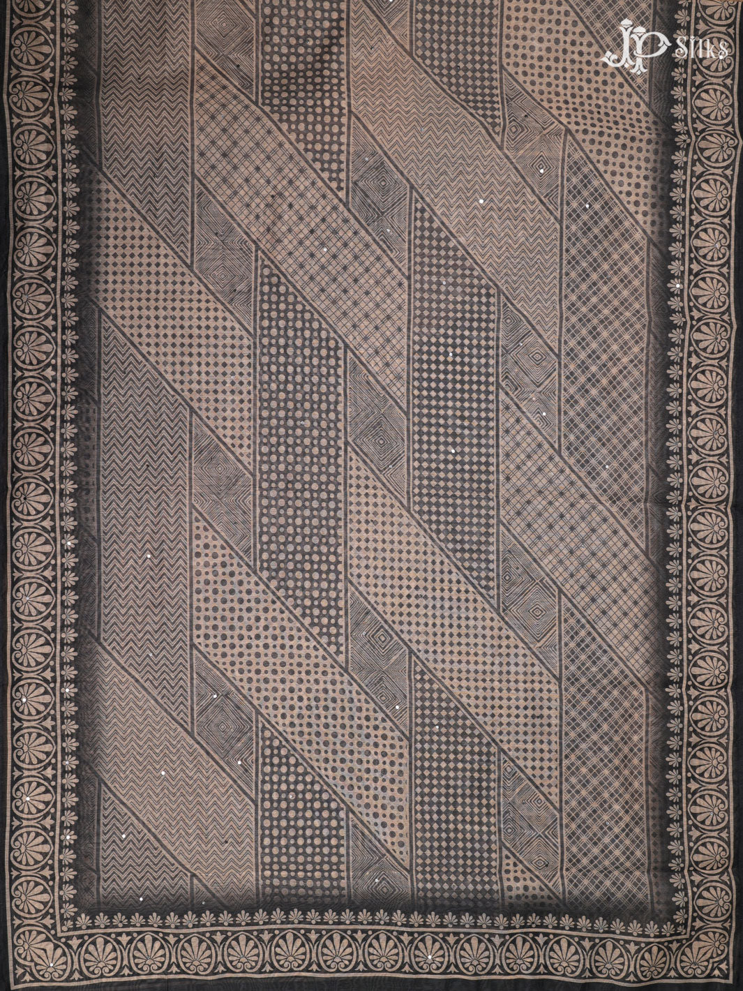 Grey Tussar Unstiched Chudidhar Material - E1457 - View 6