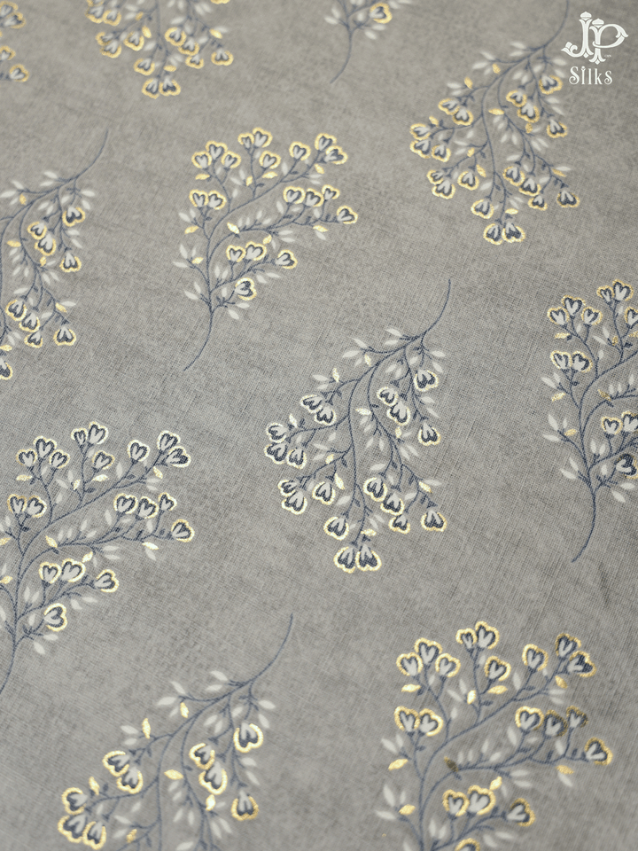 Grey Rayon Fabric - C3116 - View 3