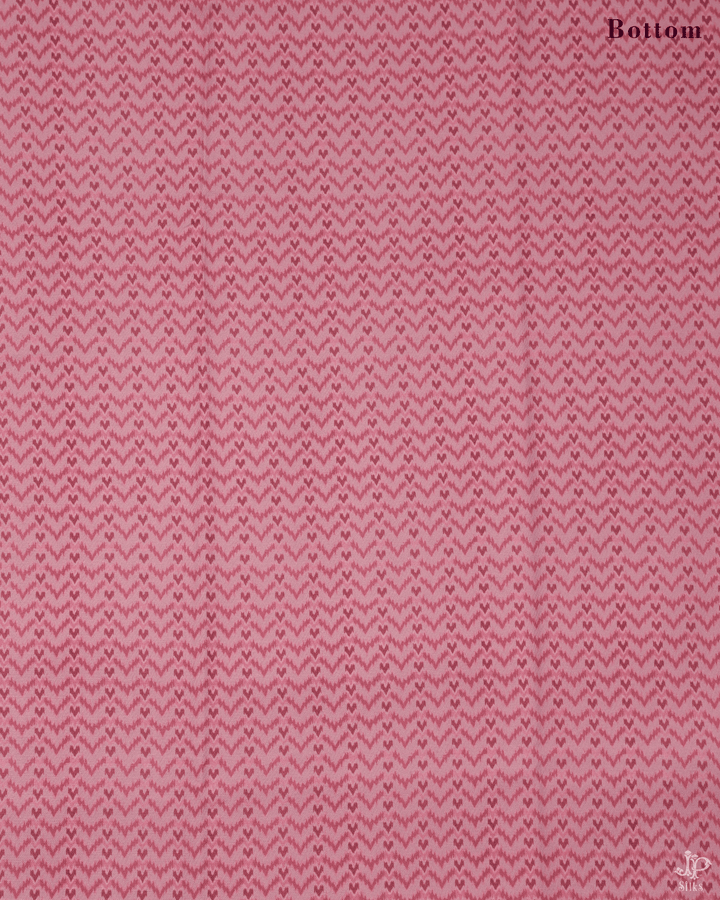 Onion Pink Unstitched Chudidhar Material - D5276 - View 2