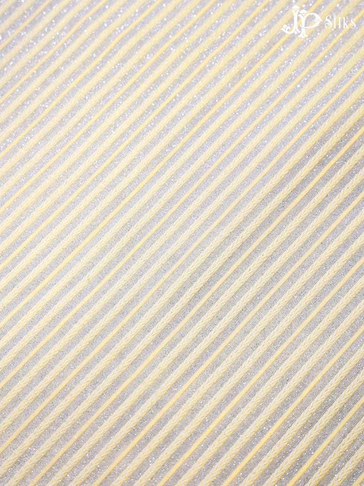 Yellow Shimmer Fabric - E4156 - View 4