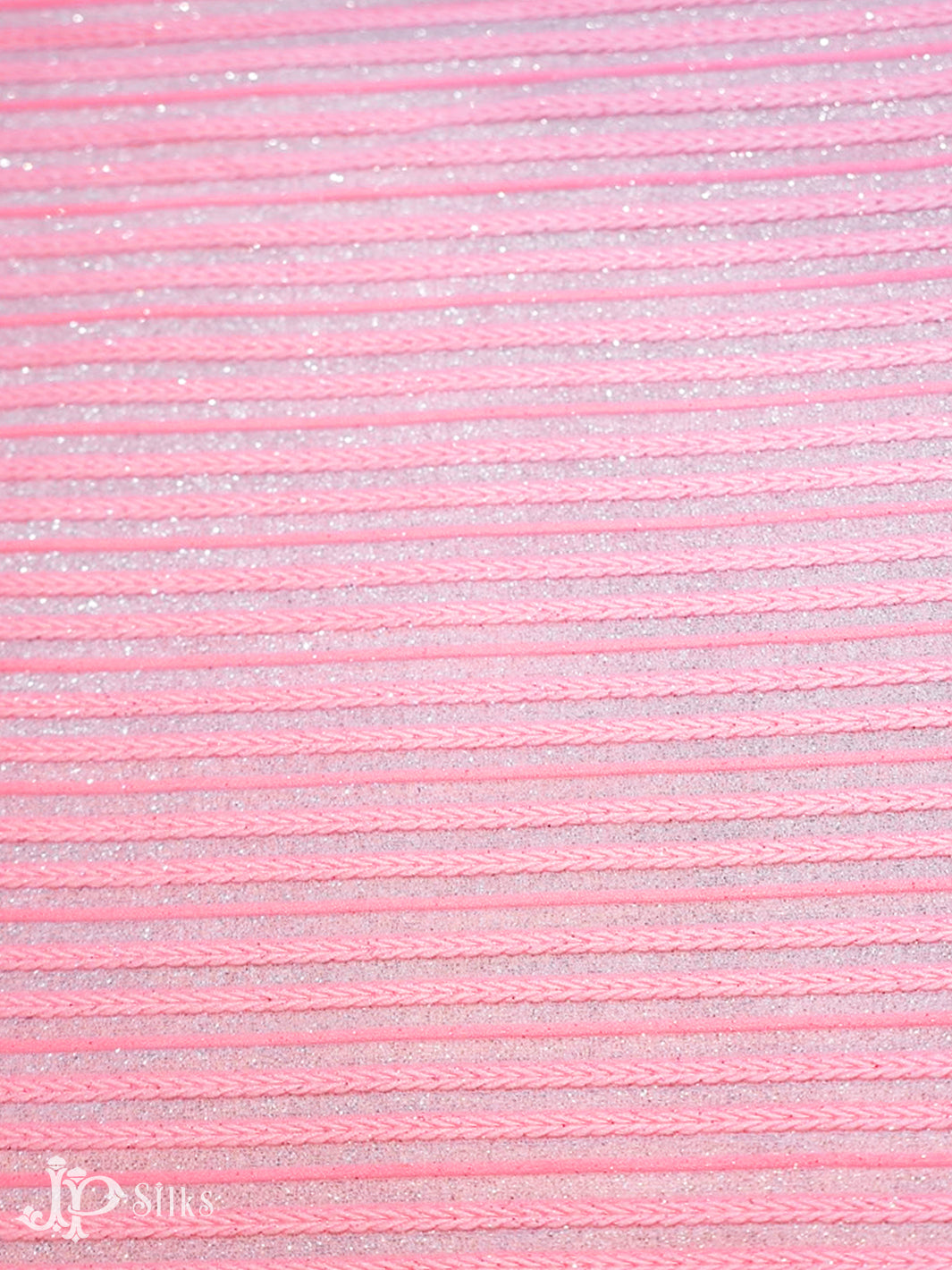 Baby Pink Shimmer Fabric - E4159