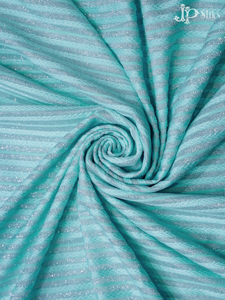 Sky Blue Shimmer Fabric - E4162