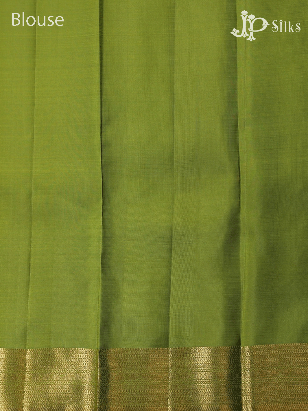 Green Damask Butta Kanchipuram Silk Saree - F1 - View 2