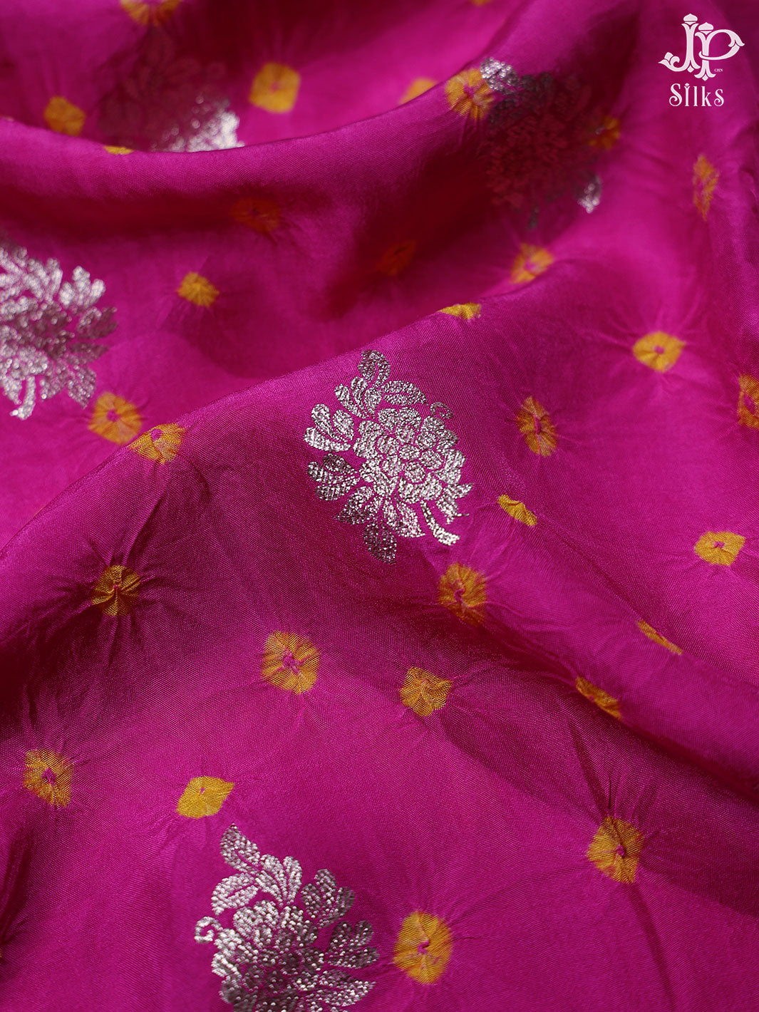 Rani Pink Banaras Chudidhar Material - E1940 - View 3
