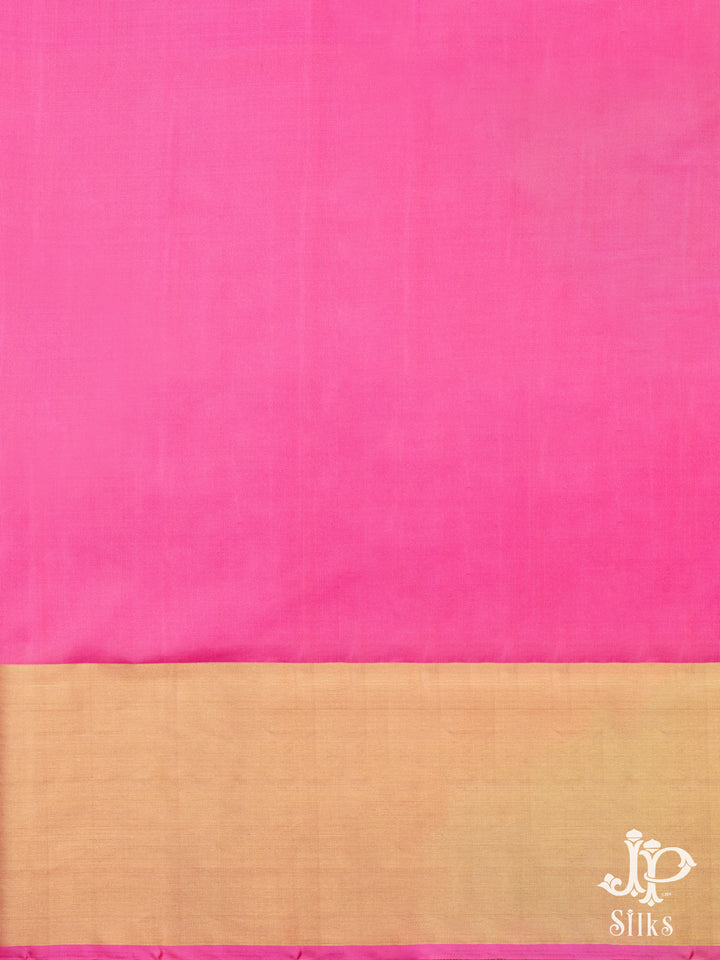 Pink Soft SIlk Saree - D5990 - VIew 3