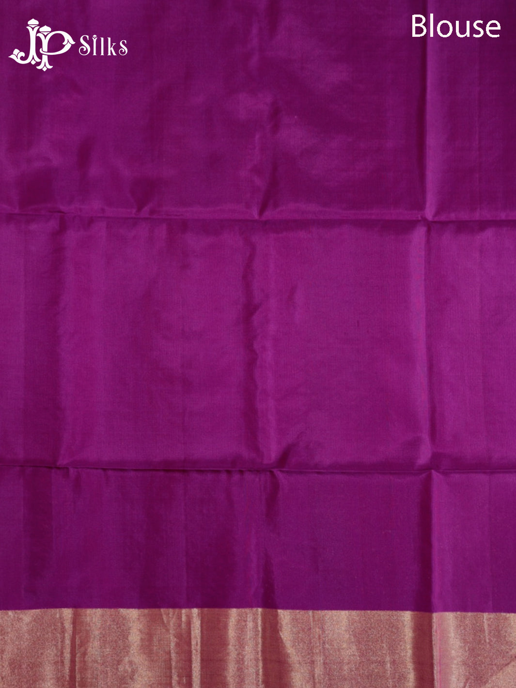 Matte Beige & Purple Soft Silk Saree - E5086-view6