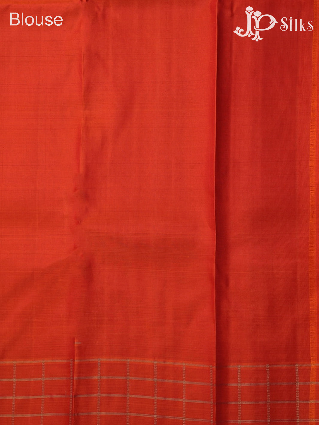 Pink and orange Kanchipuram Silk Saree - A469 - View 7