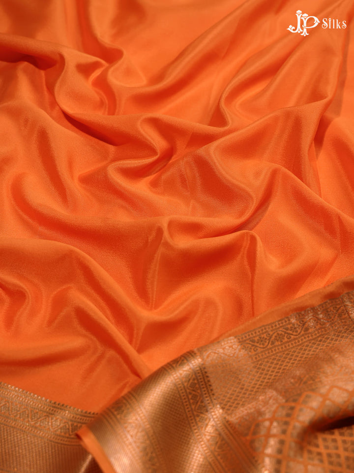 OrangeMysore Silk Saree -  E311 - View 4