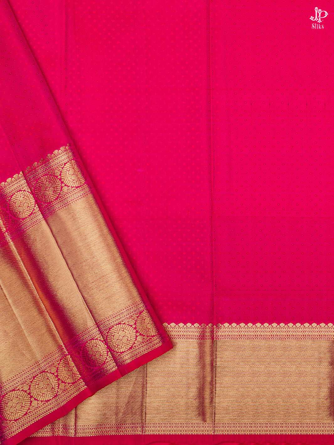 Rani Pink Kanchipuram Silk Saree - A341 - View 4