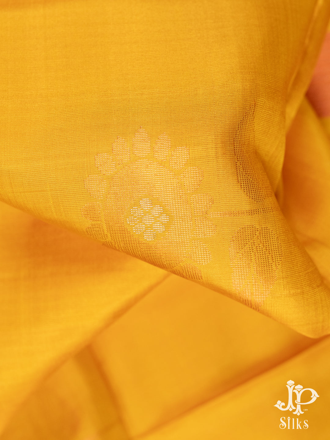 Yellow and Pink Soft Silk Saree - D5099 - View 1