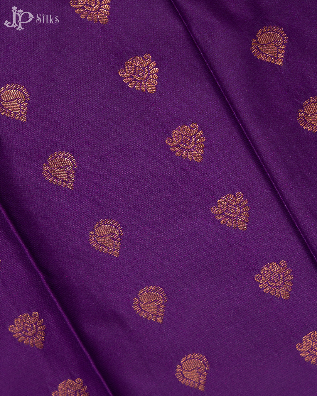 Purple And Teal Green Art Silk Saree - F2681