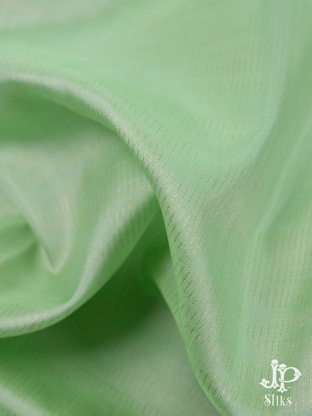 Pista Green and Lavender Soft Silk Saree - D2242 - View 3