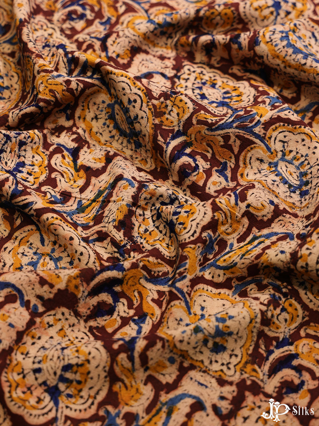 Multicolor Kalamkari Cotton Fabric - D280