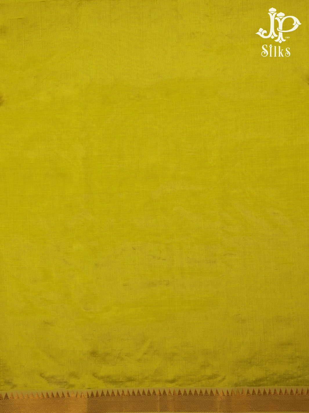 Yellow and White Raw Silk Chudidhar Material - D9099 - View 4