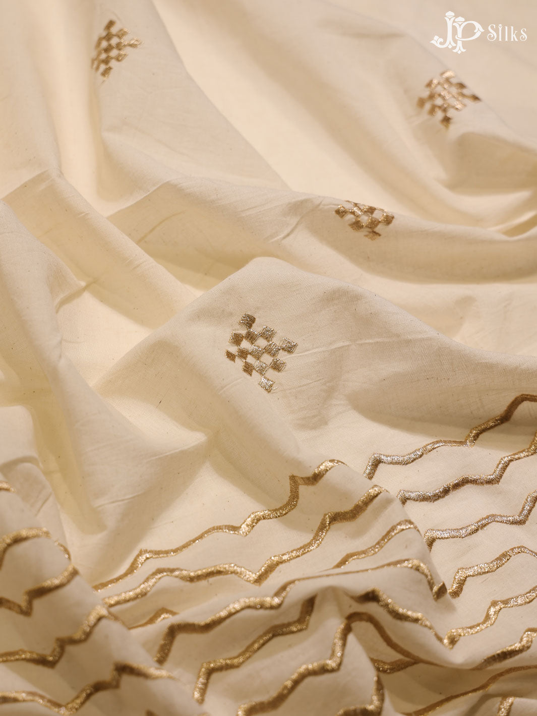 Off - White Cotton Fabric - C3122