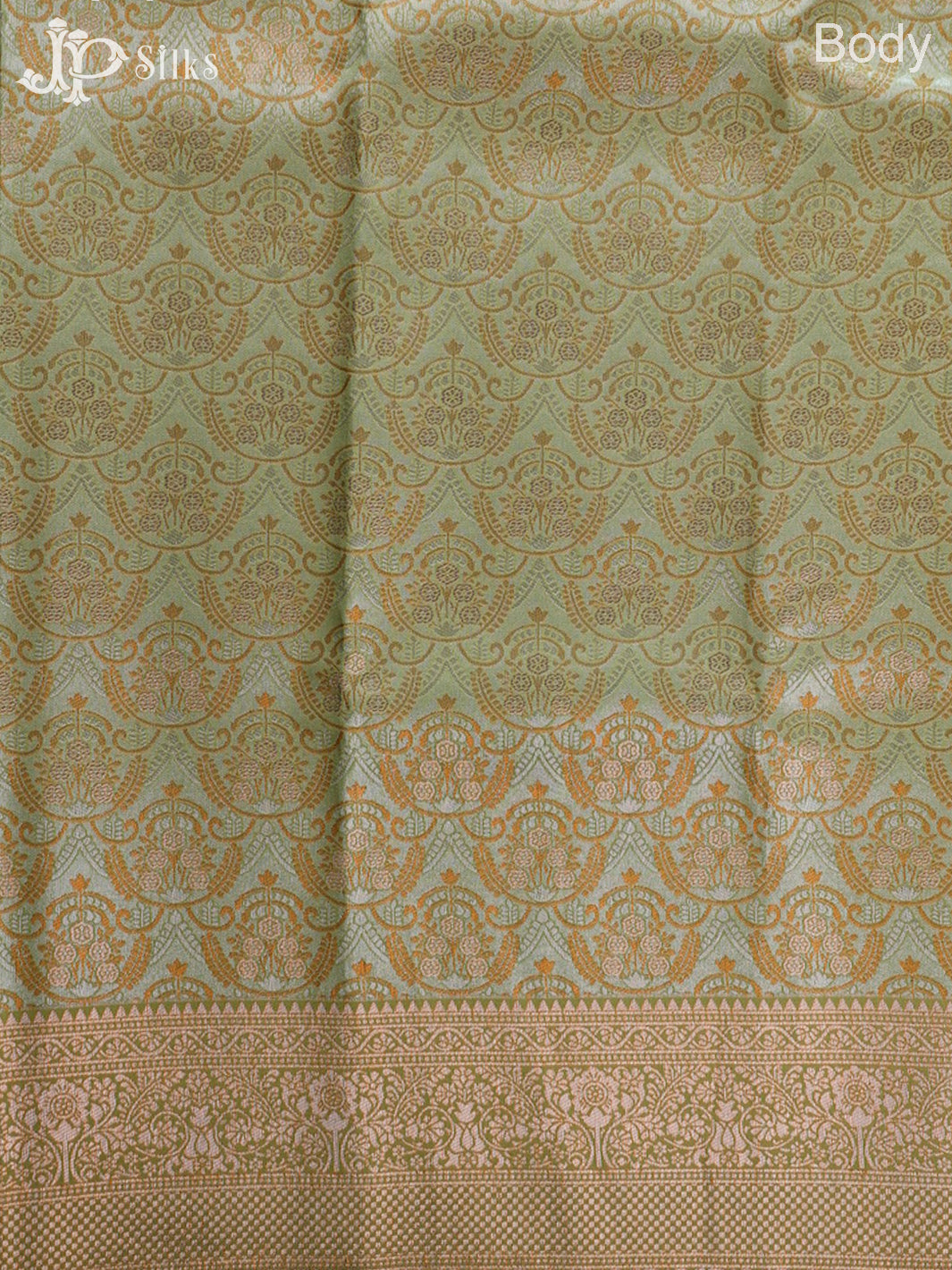 Pastel Green Art Silk Saree - F2859