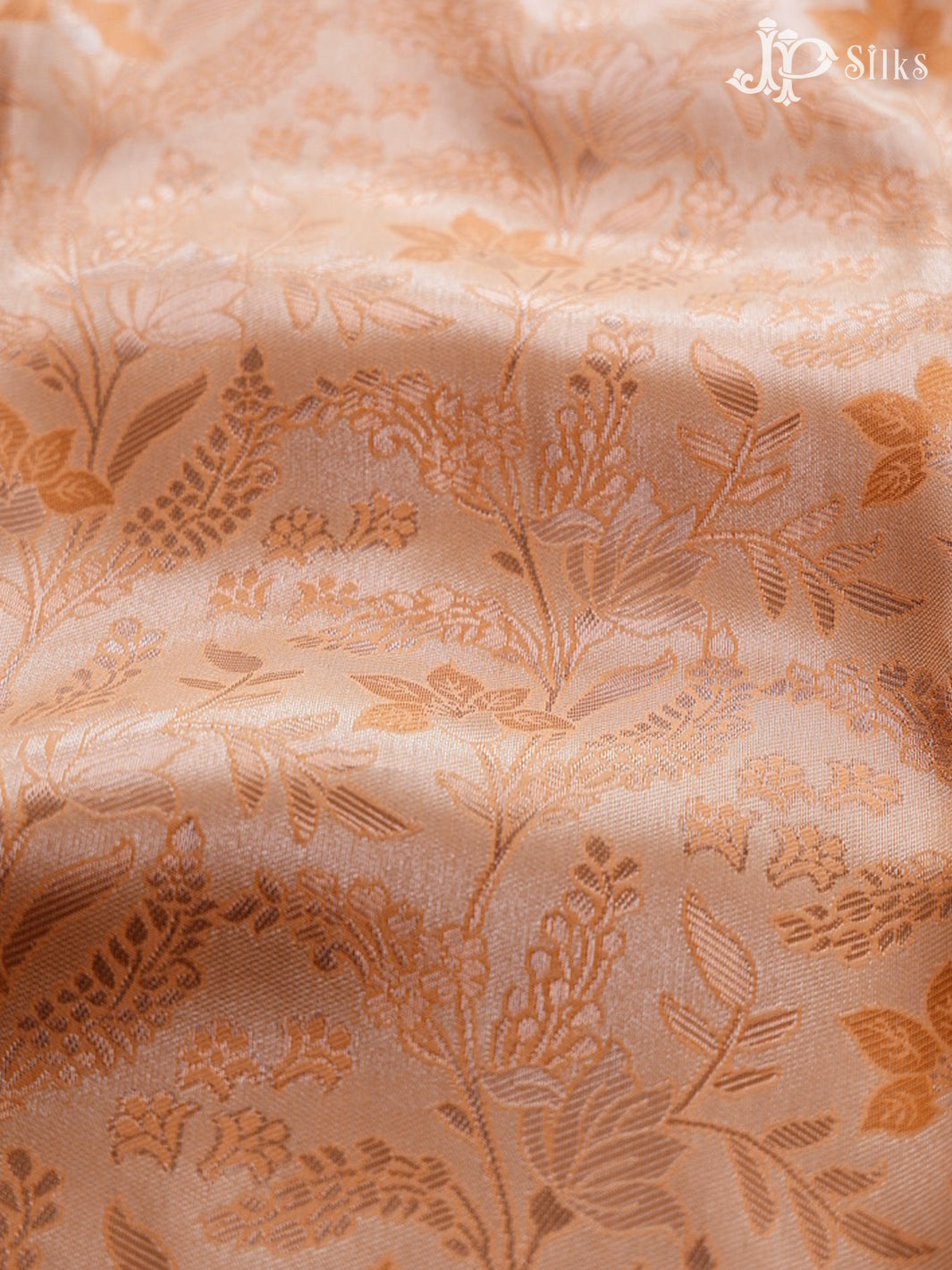 Peach Art Silk Saree - F2853