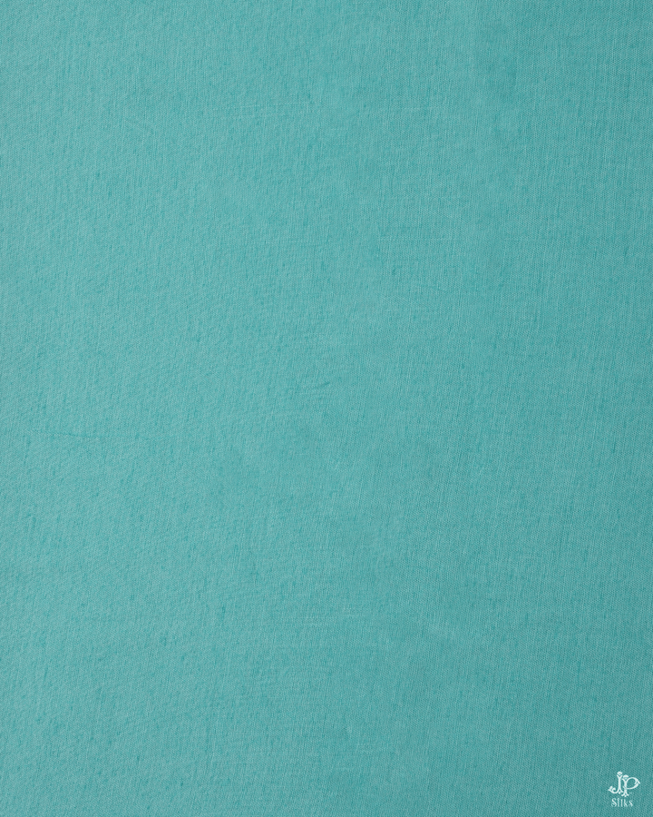 Sky Blue Unstitched Chudidhar Material - C4261 - View 5
