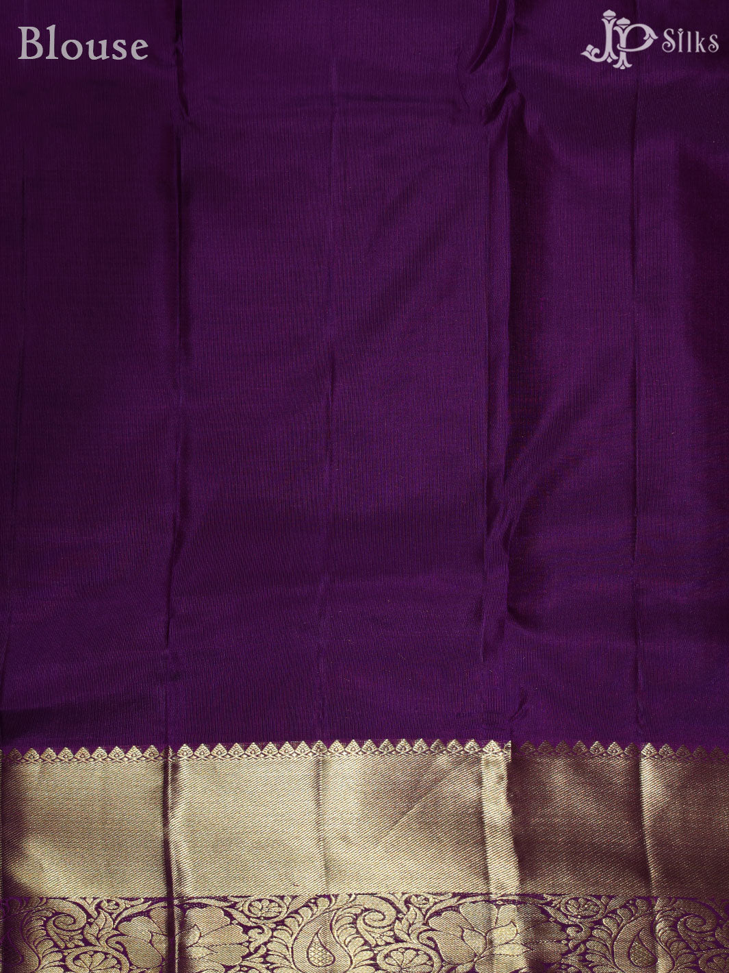 Baby Pink and Purple Kanchipuram Silk Sarees - E4584 - View 2