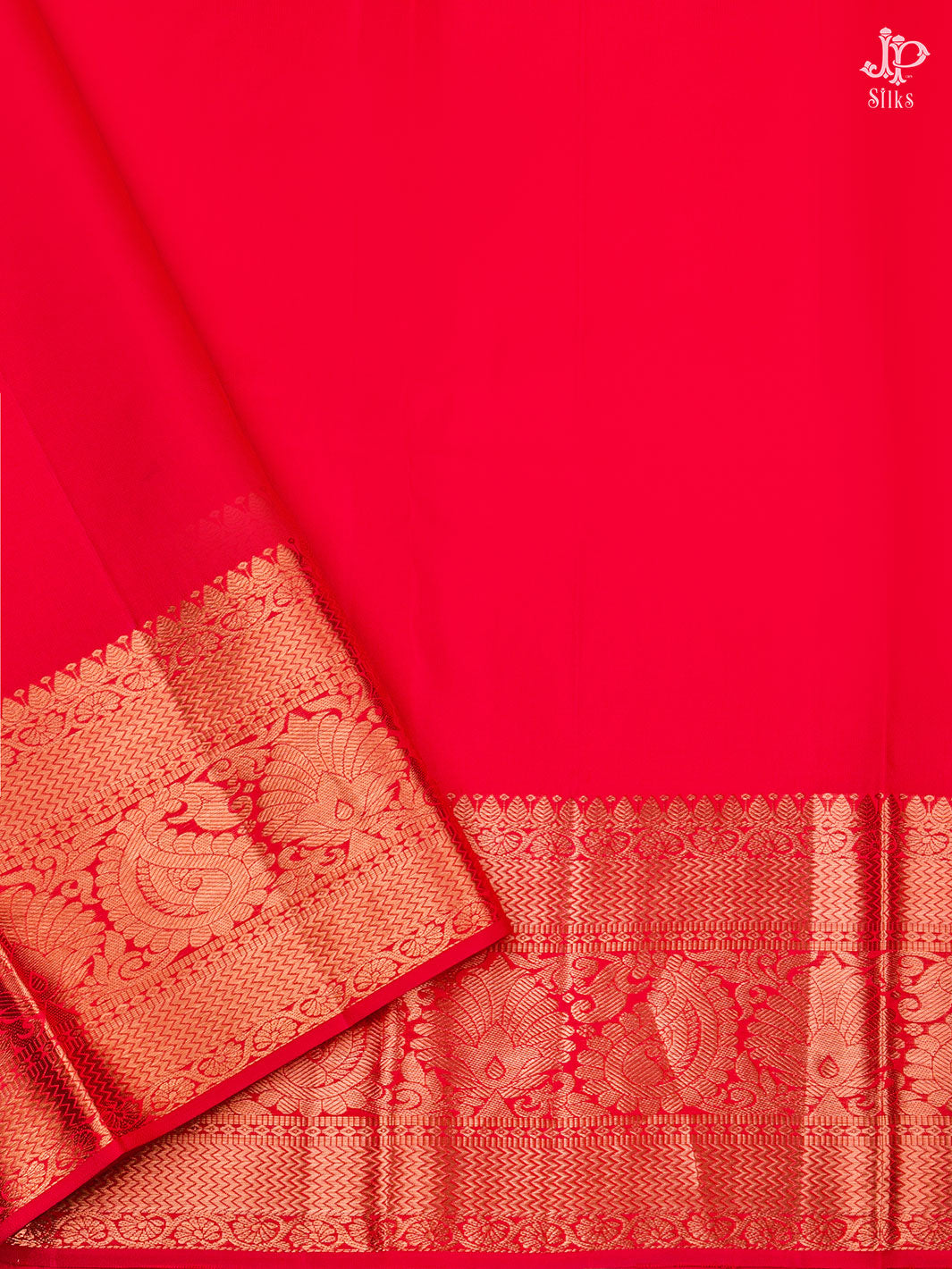Red Kanchipuram Silk Saree - D7922 – JP Silks