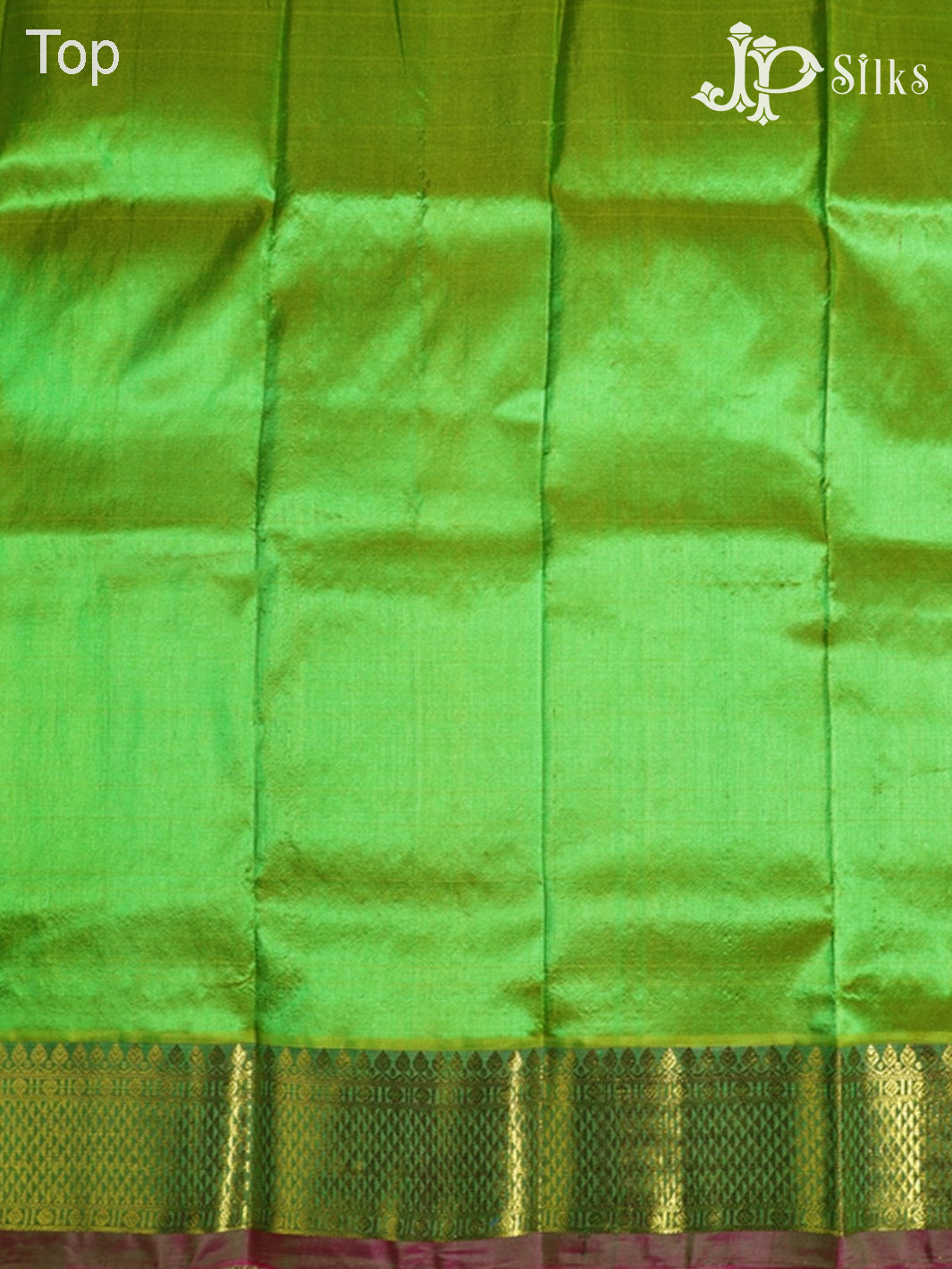 Parrot Green Pattu Pavadai - A2331 - View 3