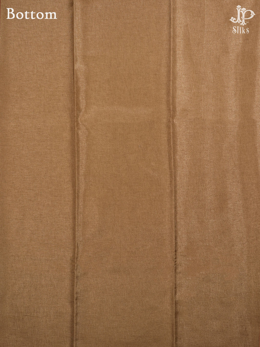 Brown and Beige Tussar Silk Chudidhar Material - E1003 - View 2