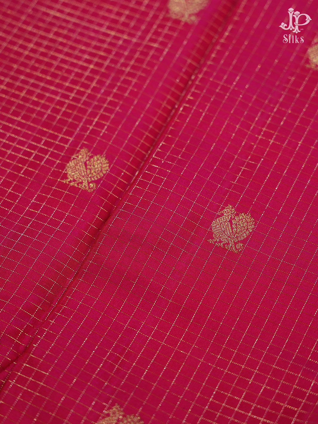 Pink Kanchipuram Silk Saree - E4714 - View 7