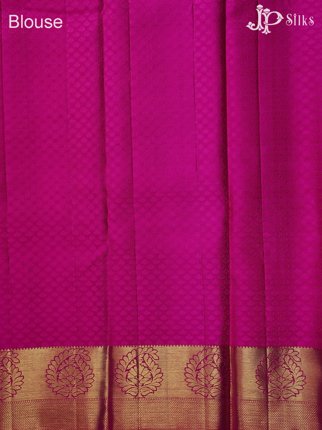 Lime green with pink colour Kanchipuram Silk Saree - A392 - View 6