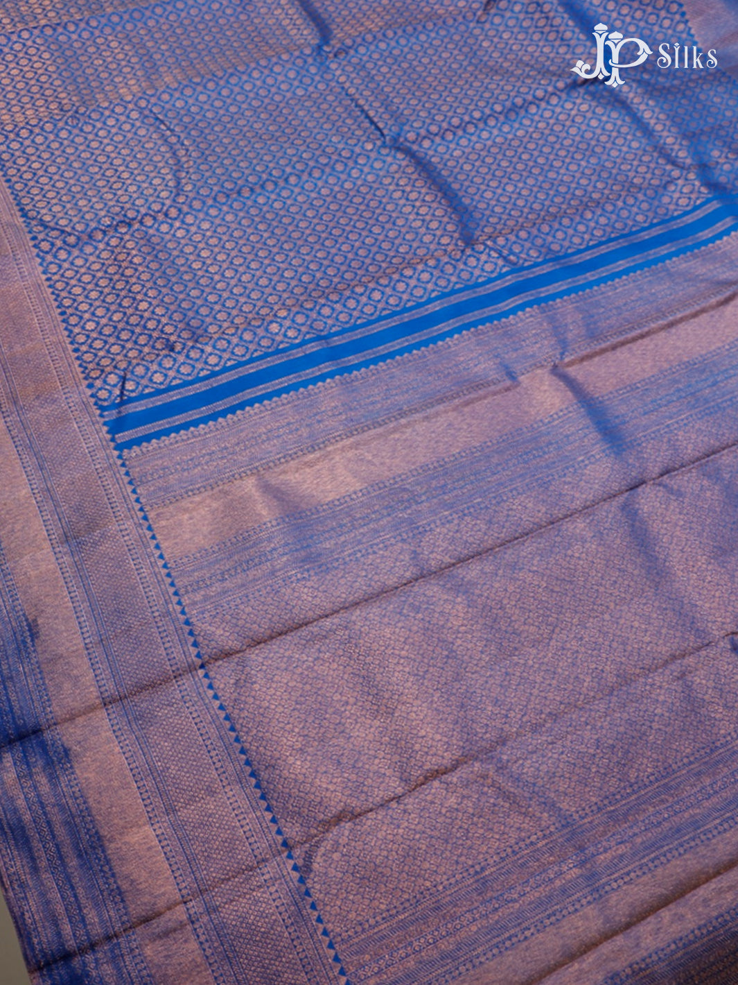 Blue Kanchipuram Pure Silk Saree - D1064